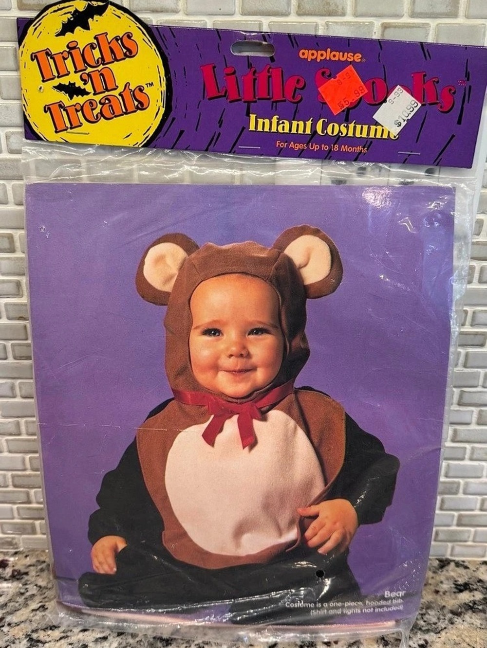 Little Monkey Infant Costume Monkey Halloween Costume NWT